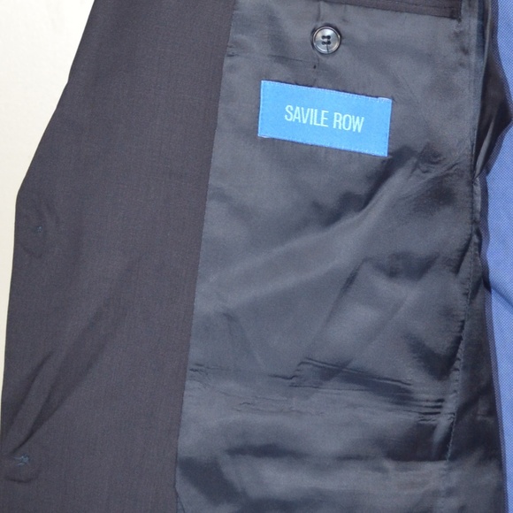 Savile Row 42L Sport Coat Blazer Suit Jacket - Picture 7 of 8